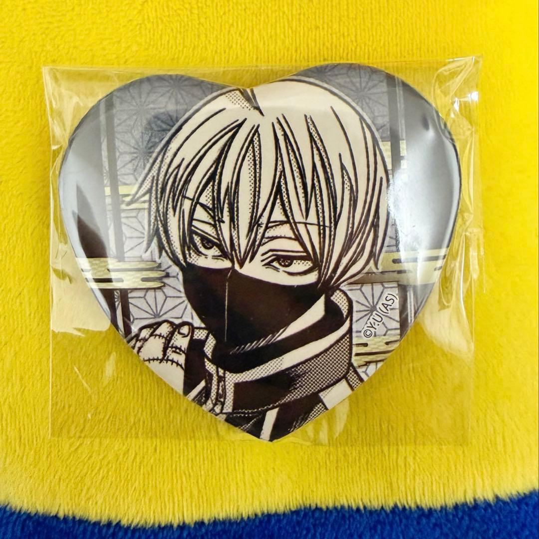 桃源暗鬼 皇后崎迅 アニメイト限定 第2弾 ハート型 缶バッジ - メルカリ