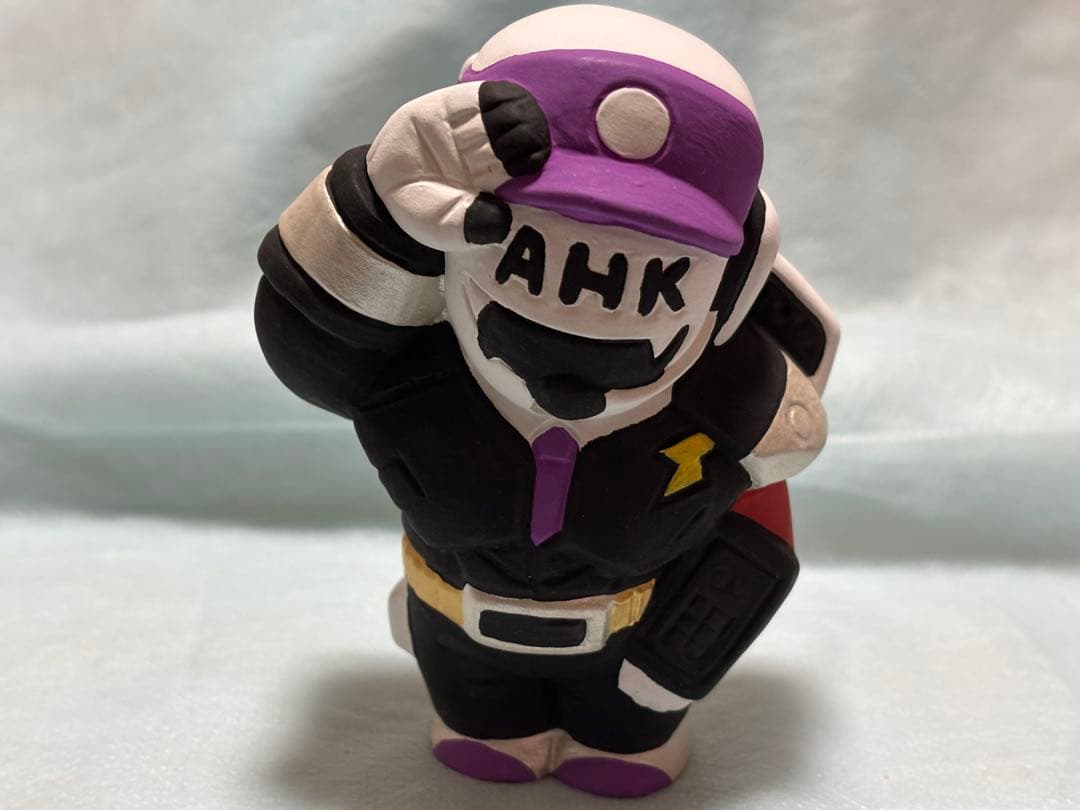 シャベリーマン　博多人形　【ドゲンジャーズ】 ドゲンジャーズ でおなじみの#MAKO #切袴 #シャベリーマン がハクハク