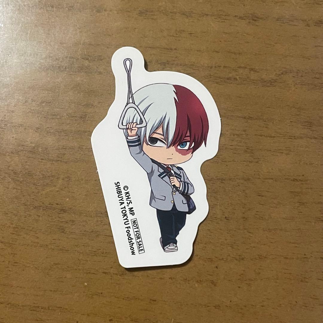 轟焦凍 ステッカー 渋谷 東急コラボ 僕のヒーローアカデミア ヒロアカ