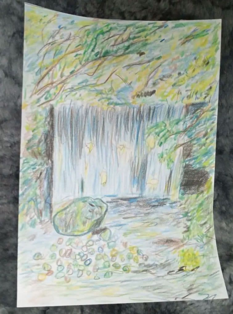 【超希少！】 絵　　滝（高知県）　　2023.06.16