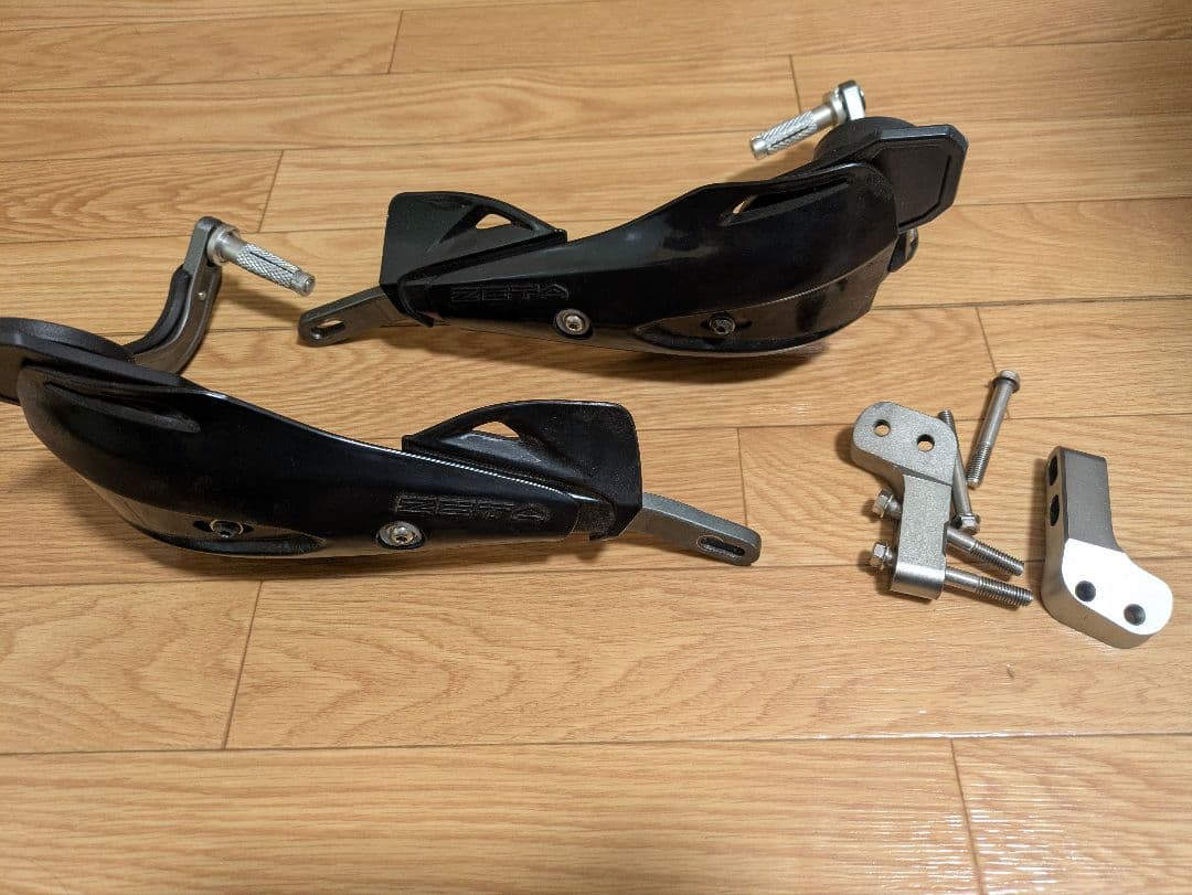 ZETA ハンドガード パワーマッドミラー WR250X/WR250R用マウント