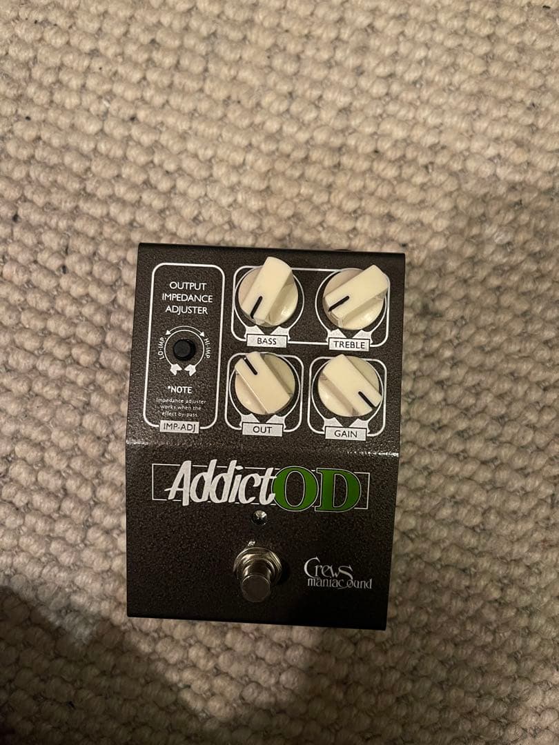 ギター Crews Maniac Sound Addict OD Crews Maniac Sound Addict OD（新品/送料無料）【楽器検索デジマート】