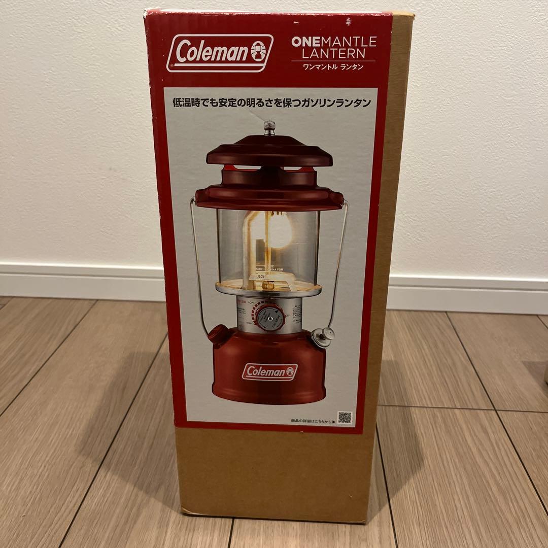 【新品未開封】コールマン ワンマントルランタン 赤 ワンマントルランタン(レッド)の通販｜キャンプ用品のコールマン【公式