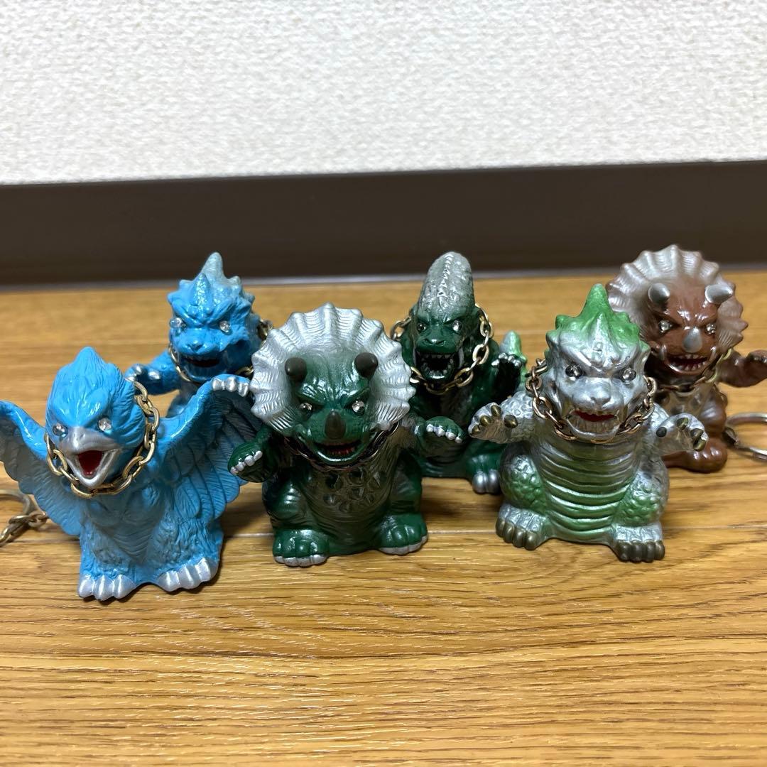 ウルトラマン　パチ　怪獣　ソフビ　キーホルダー　希少　当時物　無版権