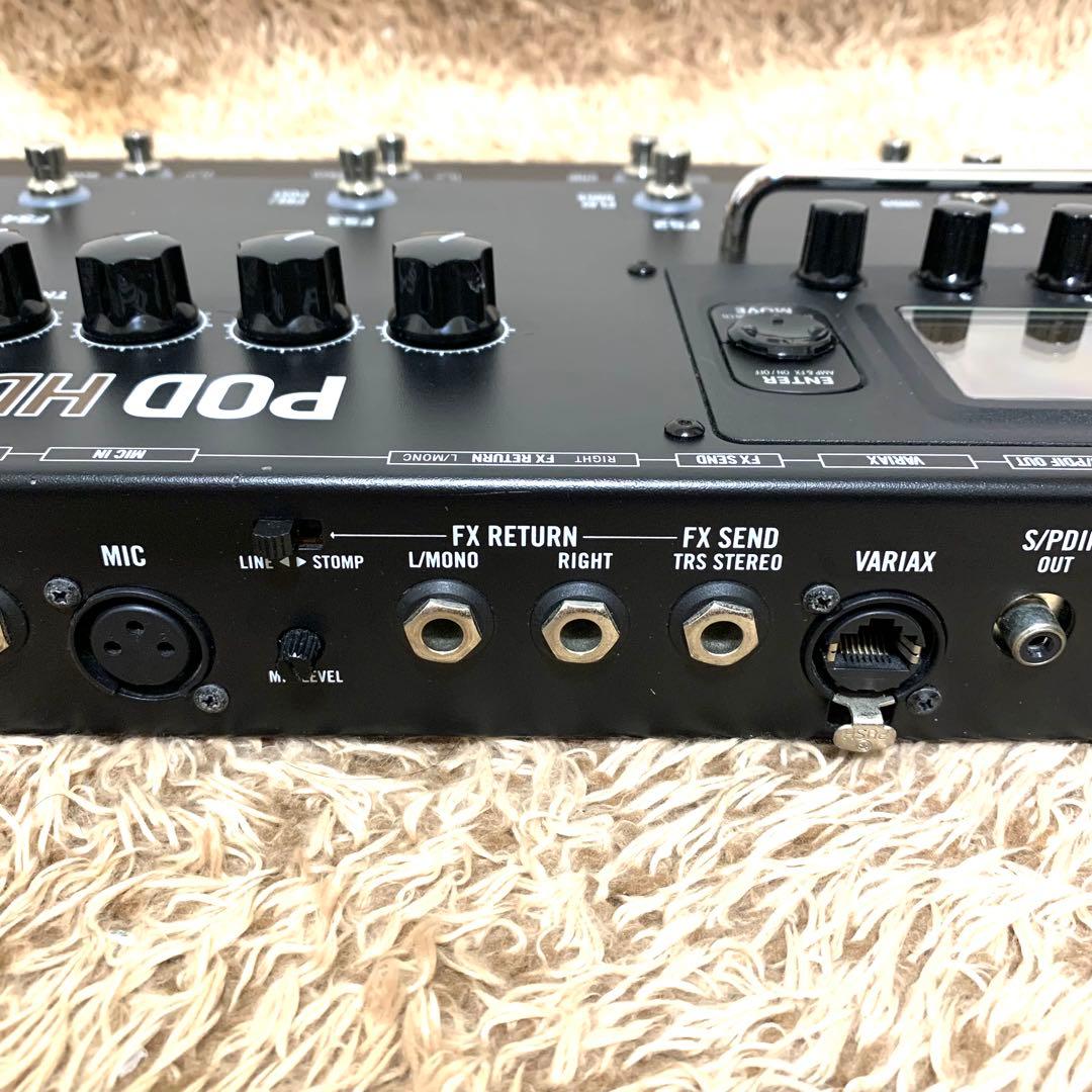 美品】LINE6 POD HD500X 動作確認済 社外適合ACアダプター付属 - メルカリ