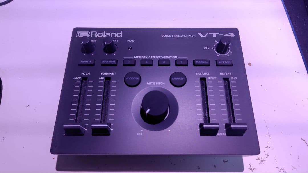Roland VT-4 ボイストランスフォーマー ローランド