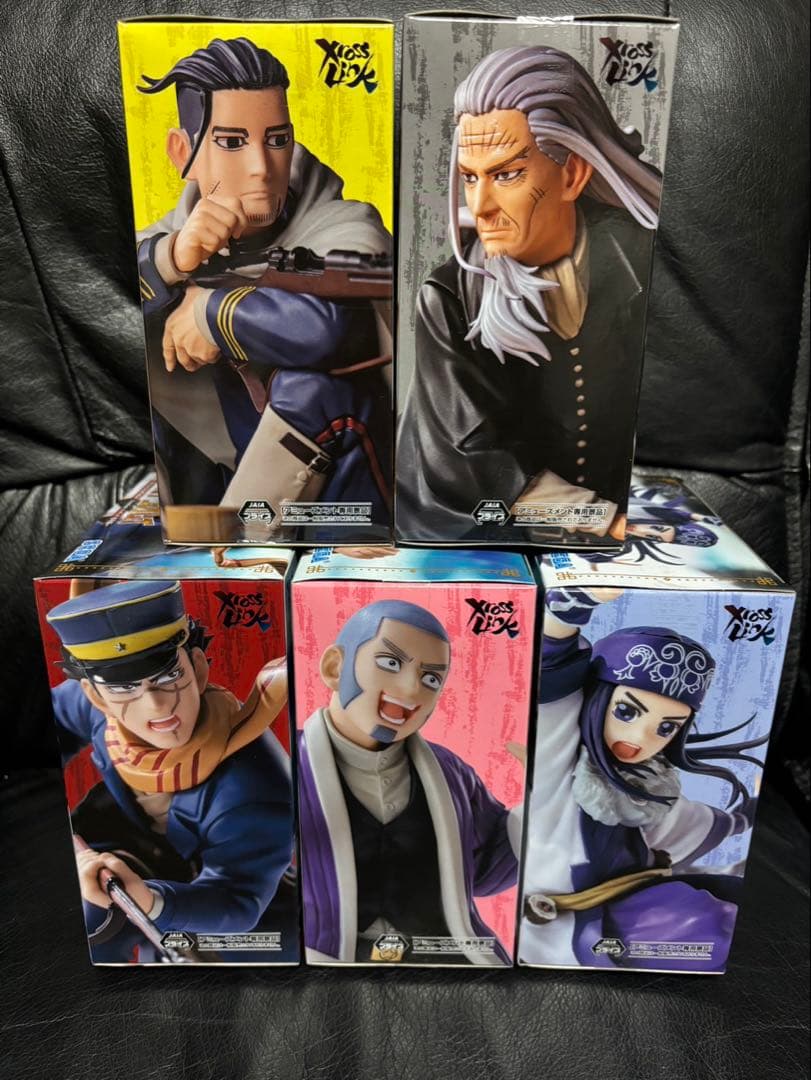 ゴールデンカムイ XrossLink フィギュア 5体セット - メルカリ