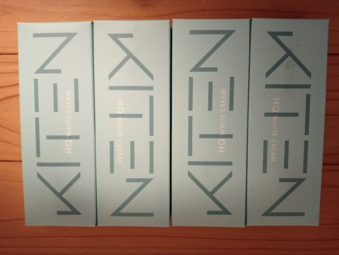 vivi✨️【新品未開封】KITEN HQホワイトクリーム ４本セット KITEN（キテン）HQホワイトクリーム | tsukigumidesuのブログ