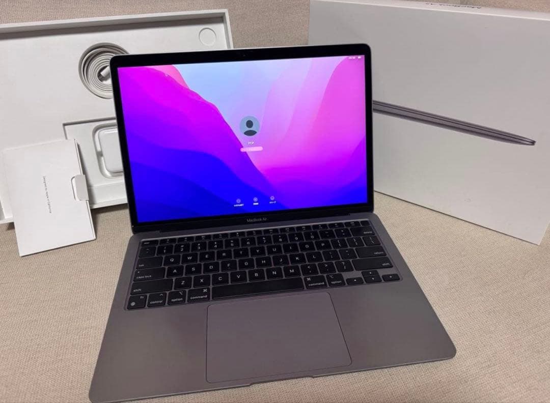 【サフィトリ】MacBook Air M1 13インチ16GB 1TB