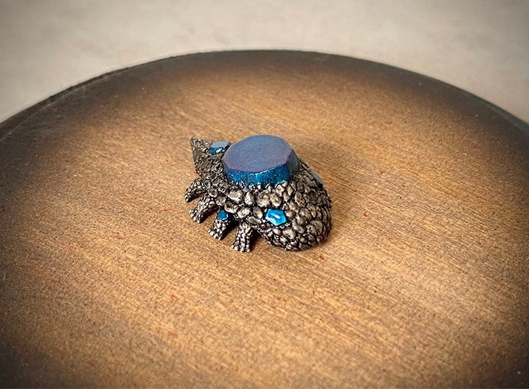 完成品　メタル　フィギュア　結晶トカゲ　ダークソウル　ガレージキット　ワンフェス