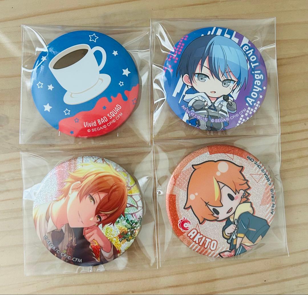 プロセカ Vivid BAD SQUAD 缶バッジ - メルカリ