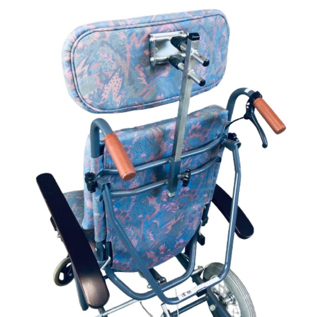 ソファ 車椅子 フルリクライニング 日新医療機器 NHR-11 ノーパンクタイヤ