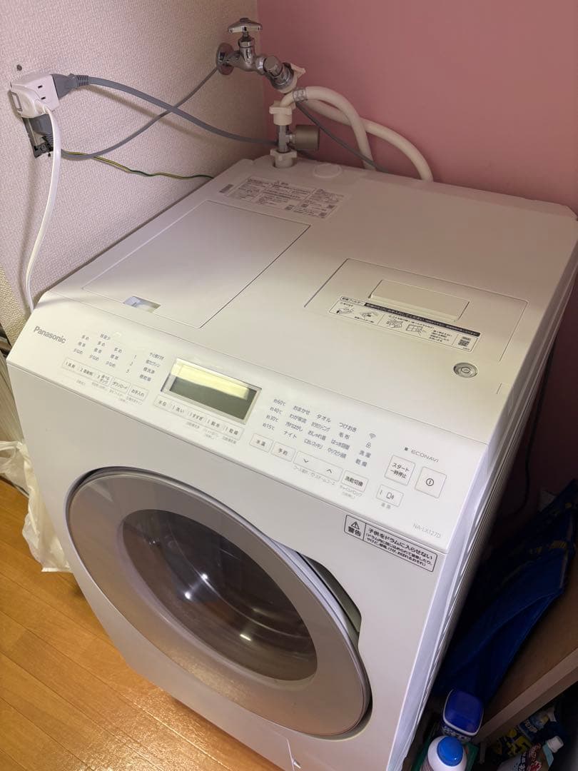 美品 パナソニックドラム式洗濯機 NA-LX127DL 2024年製