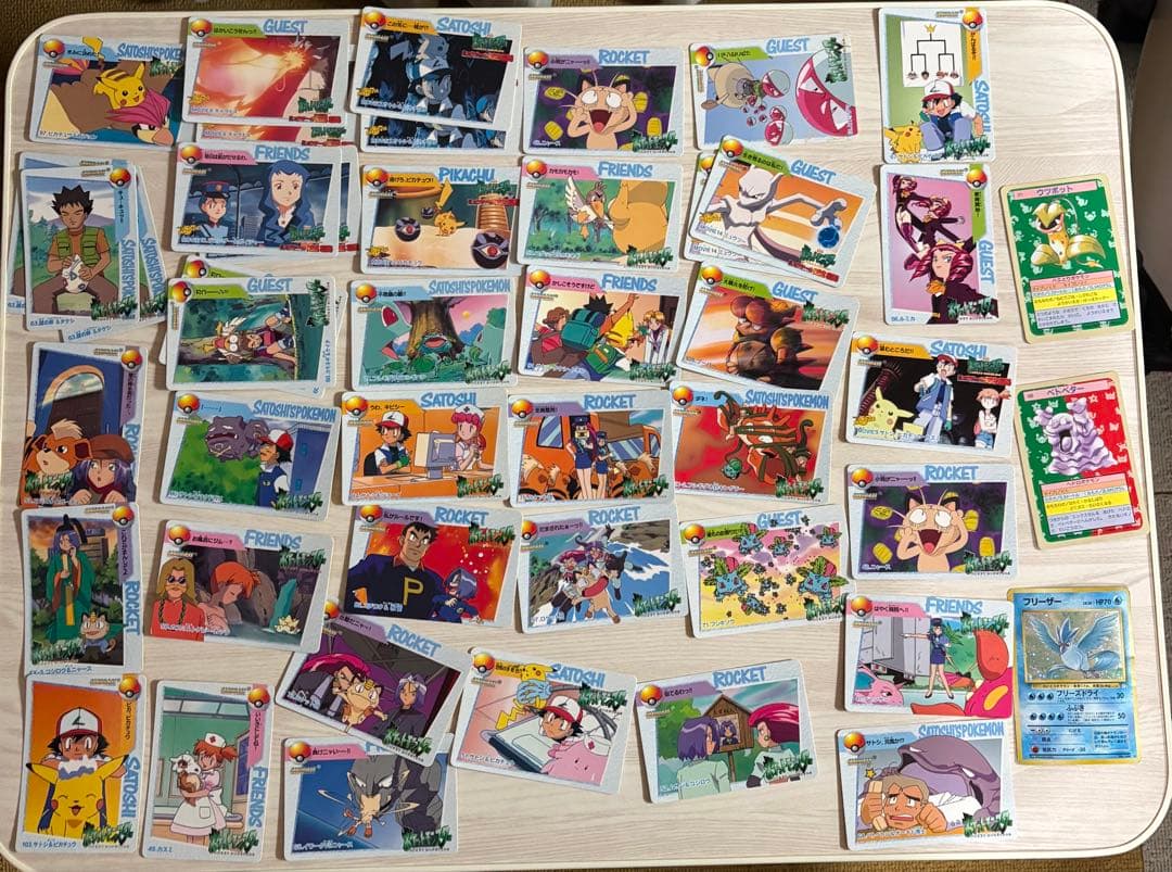 わ*ん様 ポケットモンスター　アニメコレクション　トップサン　ポケモンカード