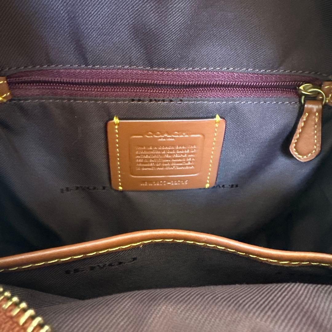 COACH リュック・バックパック 恐竜プリント - メルカリ