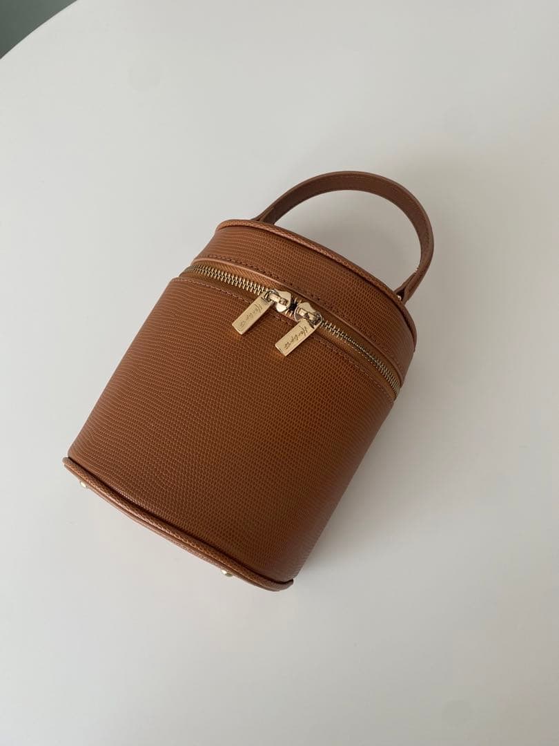 herlipto ハーリップトゥ バニティバッグ キャメル - メルカリ