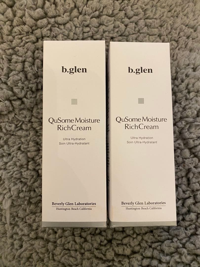 フェイスクリーム b.glen QuSome Moisture Rich Cream