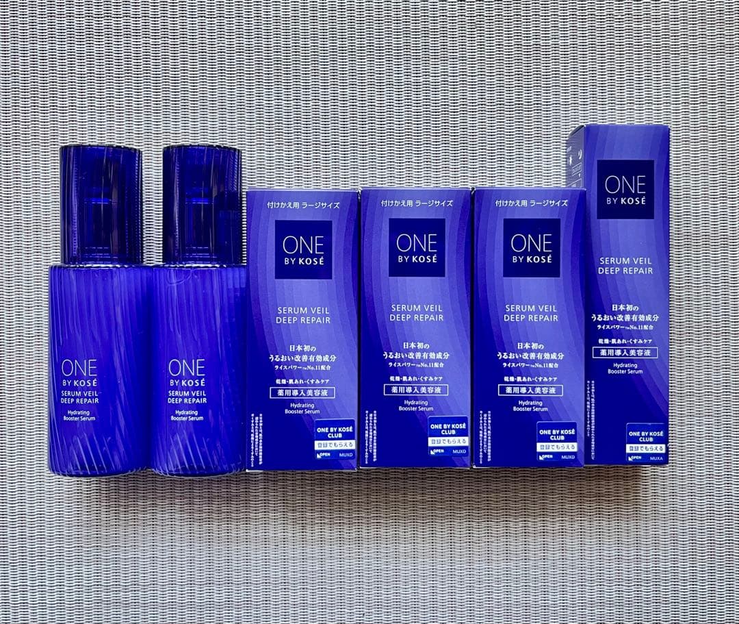 (新品)ワンバイコーセー セラムヴェールディープリペア ラージ レギュラー 6本