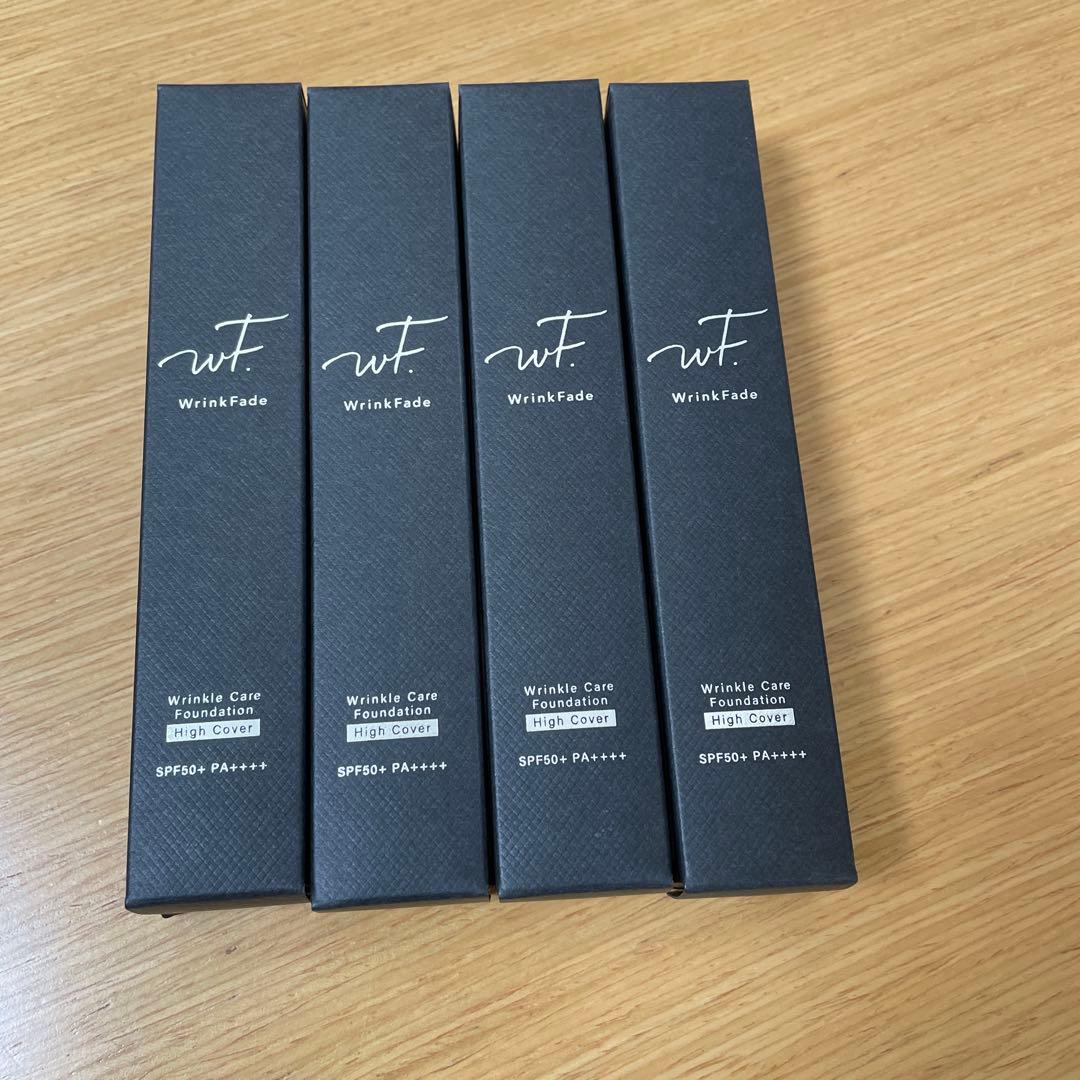 薬用リンクルケアファンデーション4本