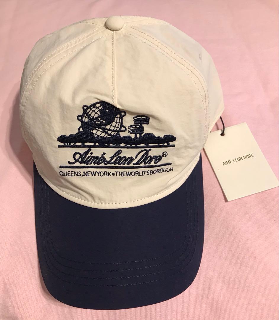 Aimé Leon Dore 地球儀刺繍キャップ　25SS Aime Leon Dore エメレオンドレ 23AW Unisphere Shell Cap ロゴ刺繍