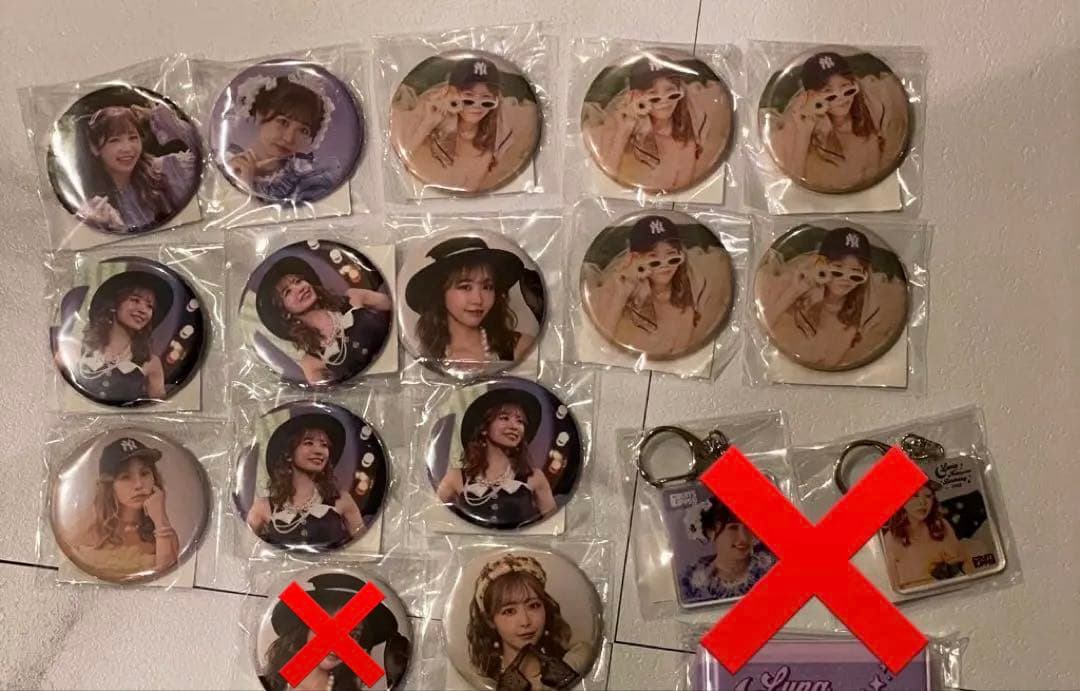 FRUITSZIPPER 仲川瑠夏 2025 缶バッジ