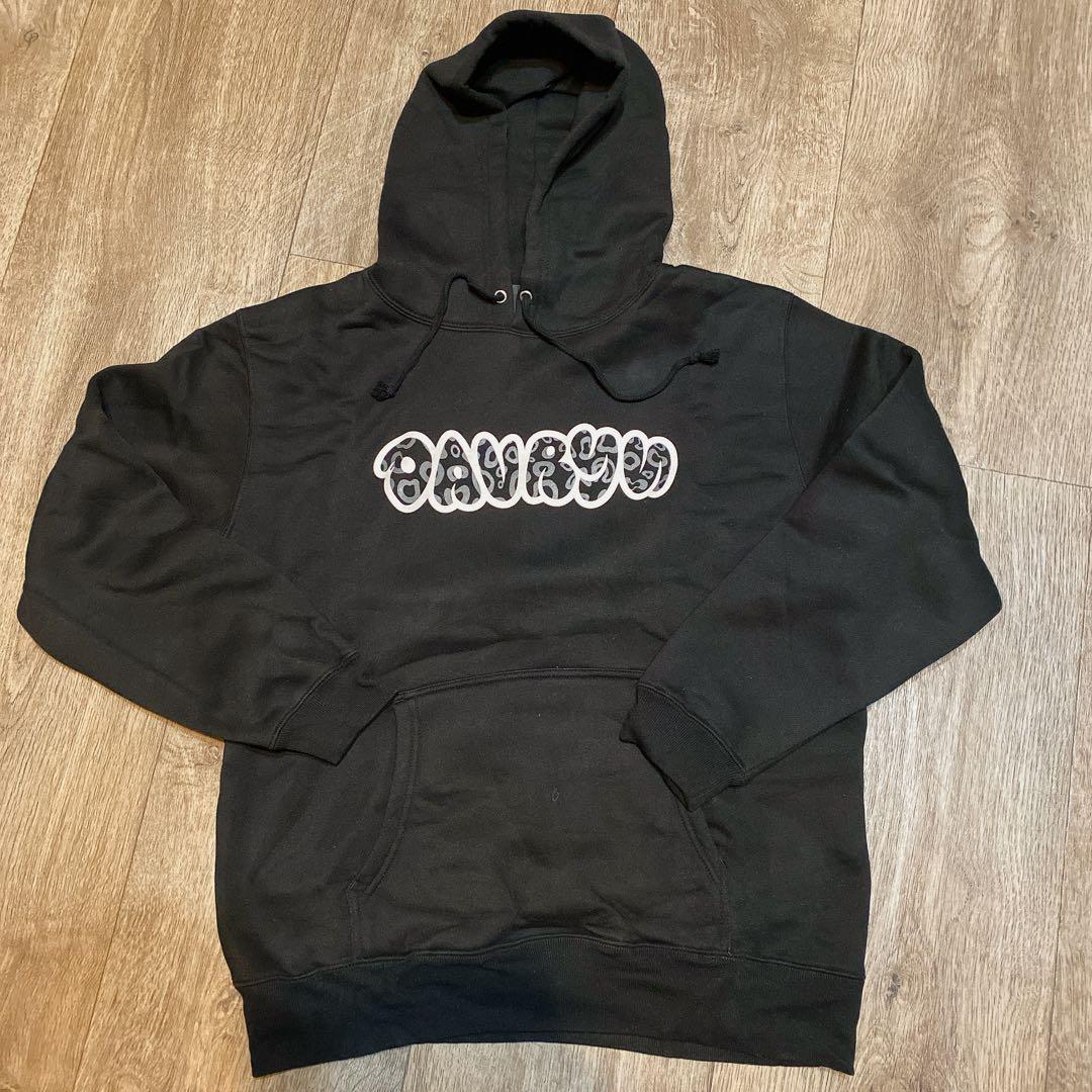 davryu 黒 フード付きスウェット L