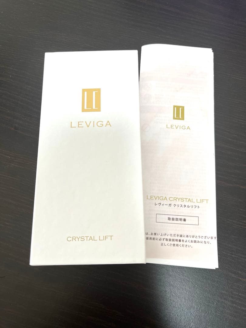 新品】LEVIGA 電動導入 美顔器 クリスタルリフト 天然石 リフトアップ