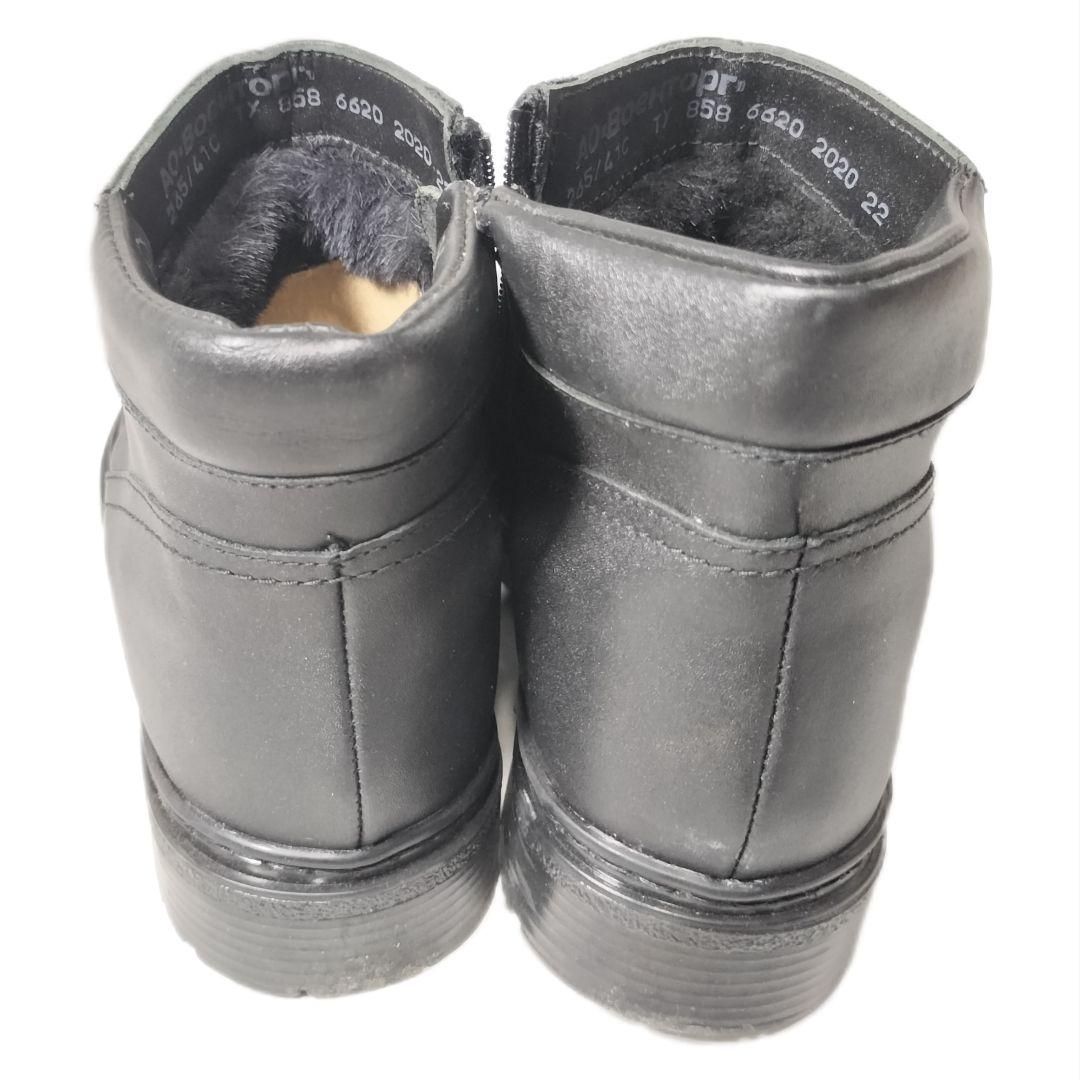 ロシア軍 実物 Военторг製 冬用 毛皮 革ブーツ 41 26.5cm