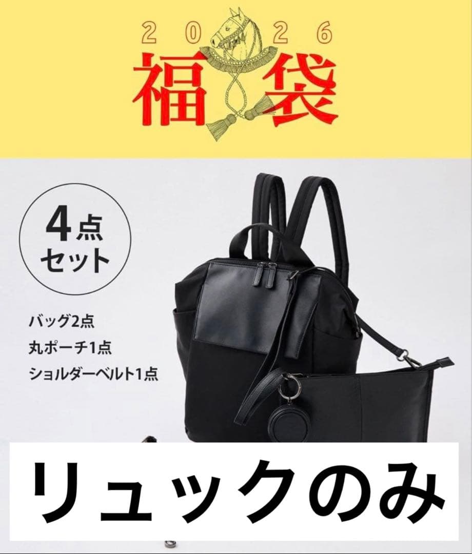 【新品未使用】ear PAPILLONNER レザーリュック