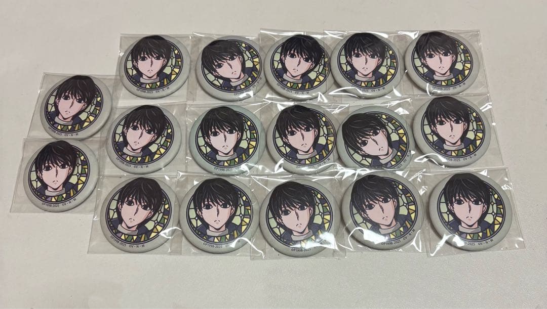 ハンターハンター 和紙缶バッジ イルミ 幼少期