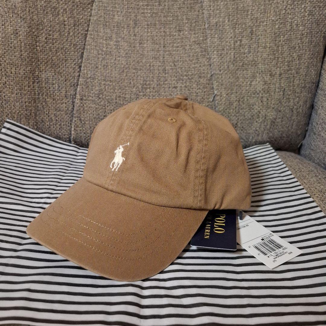 新品未使用 POLO RALPH LAUREN コットンチノ ボールキャップ