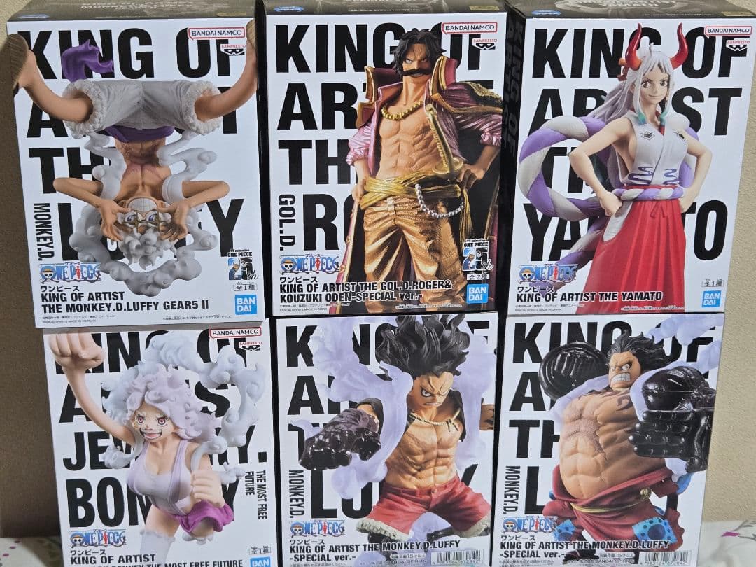 【新品未開封】★ワンピース プライズフィギュア 6つセット★