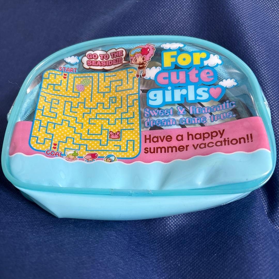 なかよし 付録 しゅごキャラ クリアポーチ 平成レトロ - メルカリ