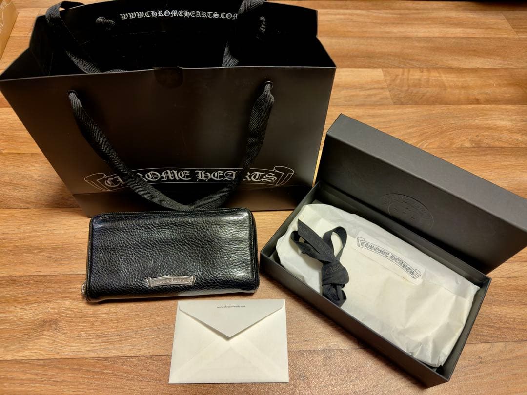 Chrome Hearts ブラック 長財布