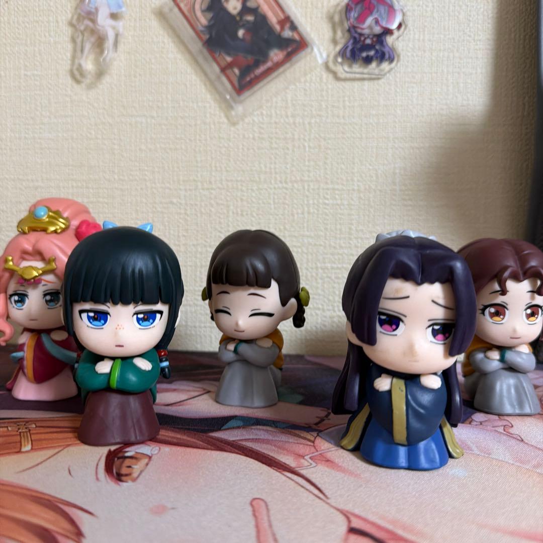 アニメキャラクター ミニチュアフィギュア 6cm