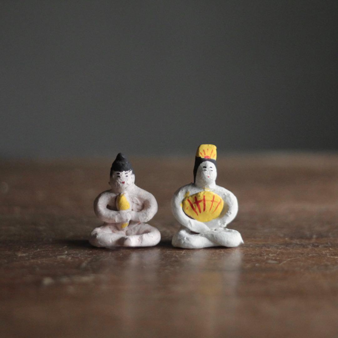 住吉人形 裸雛 古作 郷土人形 土人形 民芸 古道具 アンティーク オブジェ