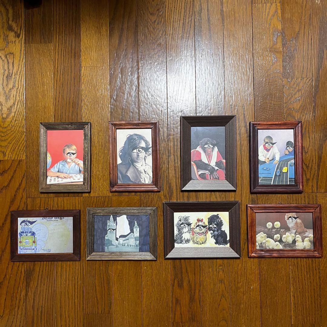 アンダーカバー ポストカード 8枚セット 額装済み