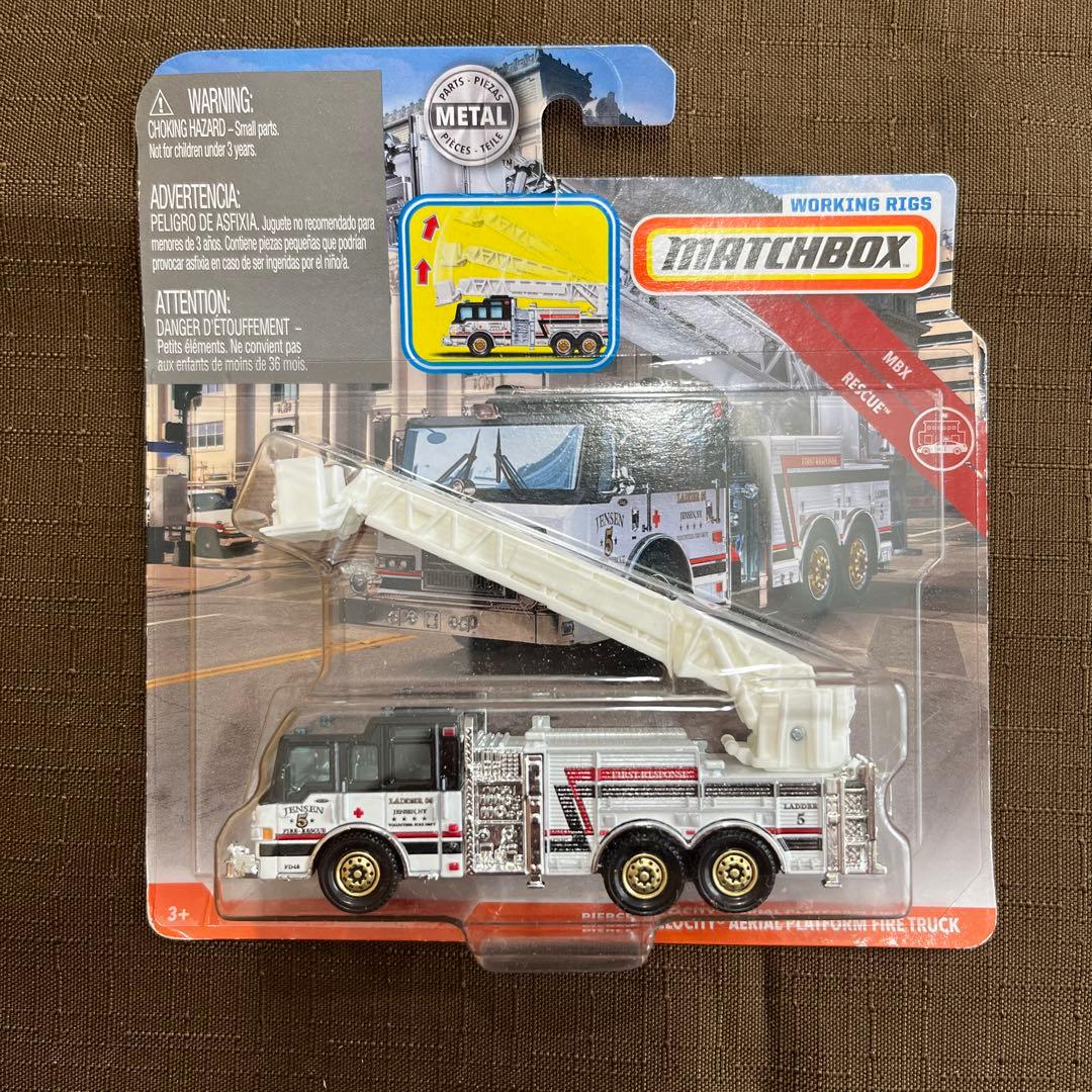 マッチボックス ワーキングリグ 消防車 - メルカリ