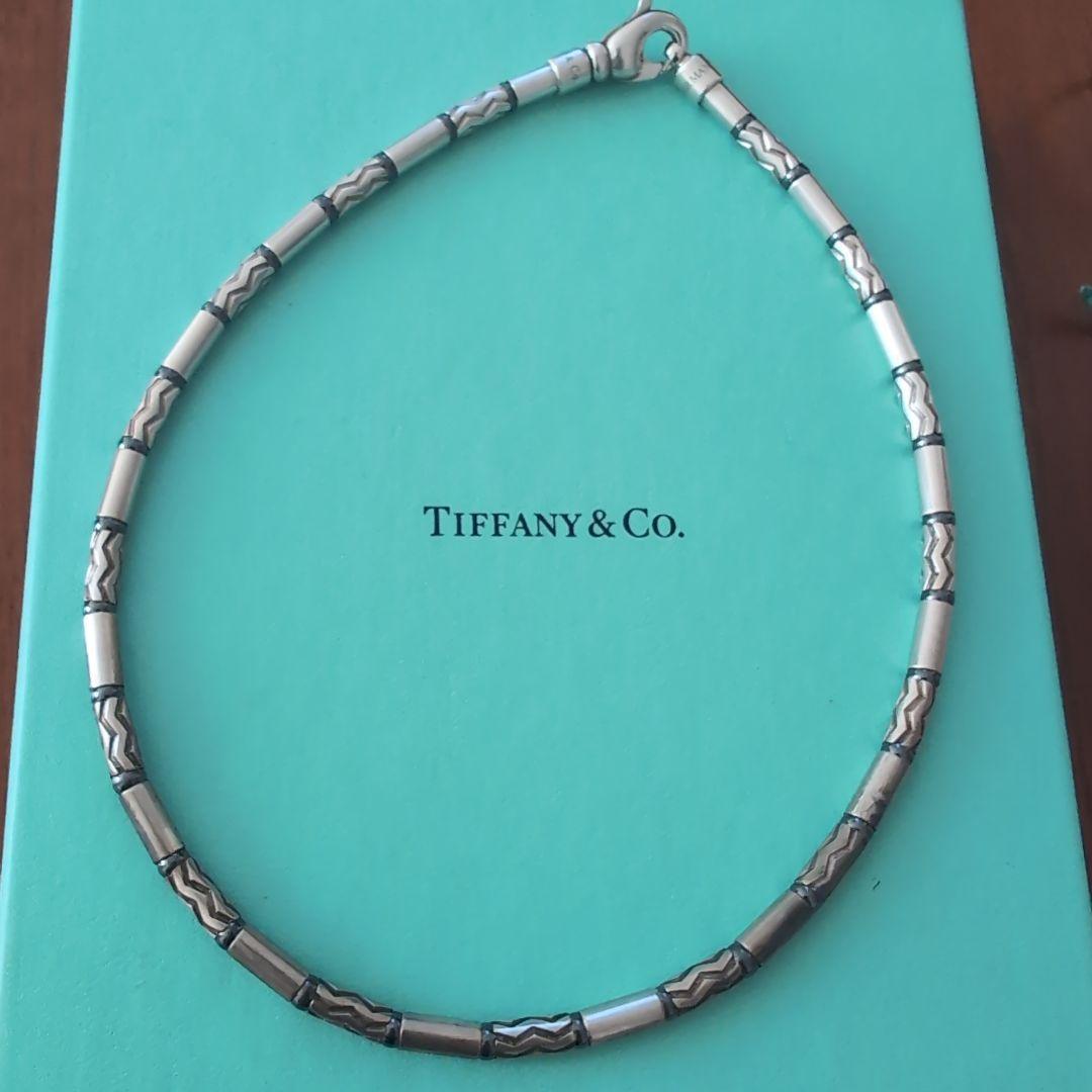 オールド　ティファニー アズテック ジグザグ ネックレス ドイツ製　925 TIFFANY&Co. ティファニー アズテック ジグザグ ブレスレット