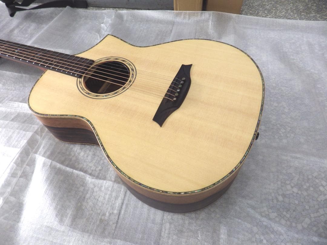 弦高低め　オール単板　Bromo　ブロモ　エレアコギター　BAR5CE