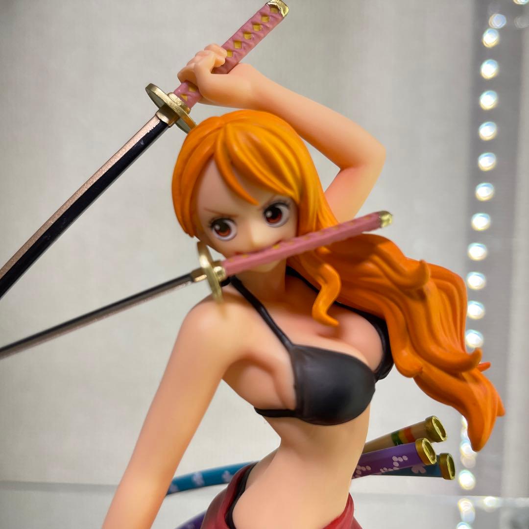 夢の一枚 ナミ 三刀流 ワンピース フィギュア - メルカリ