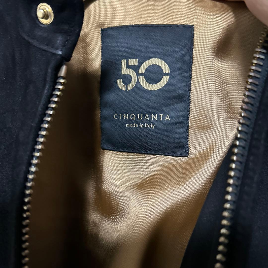 CINQUANTA /スエードライダース/ゴールドジップ46 - メルカリ
