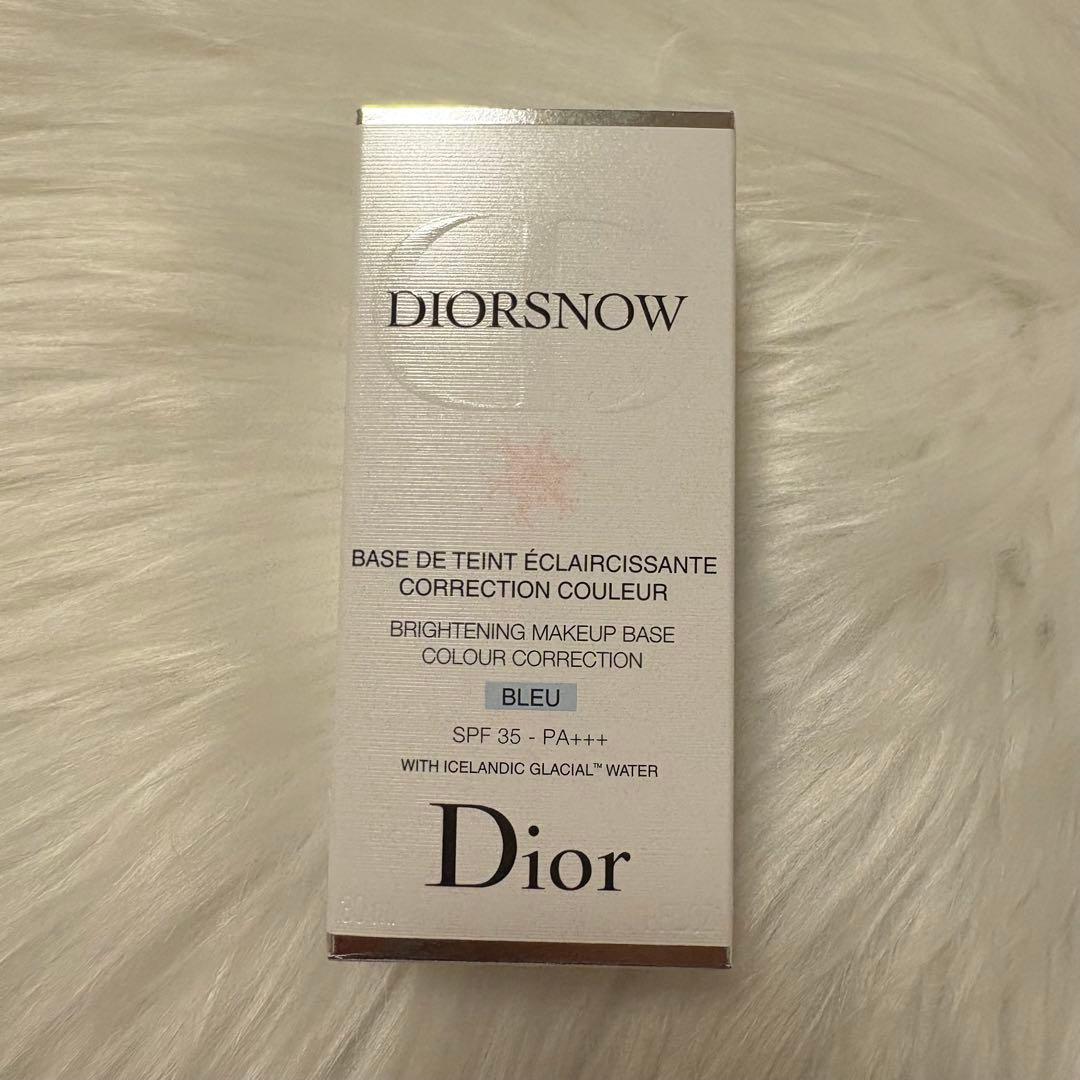 新品未使用 ディオール スノー メイクアップベース 30ml ブルー Dior