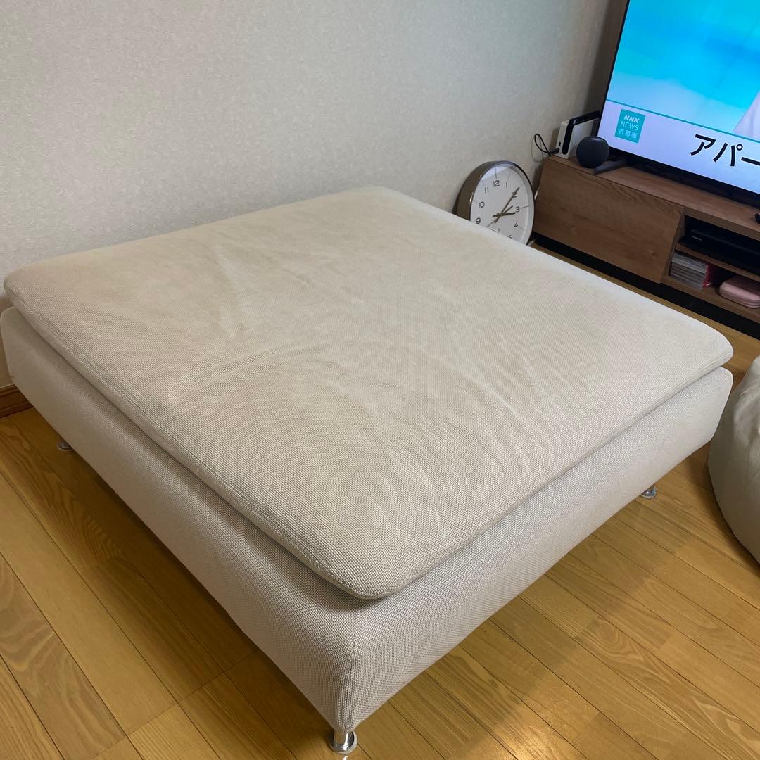 IKEA ソーデルハムン　クッションオットマン