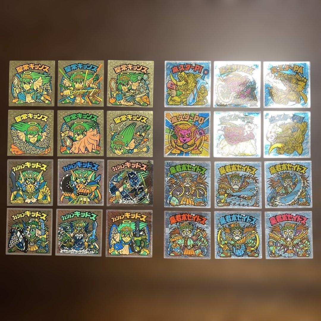 美品多数！ビックリマンシール 旧シール 17弾ヘッド フルコンプ - メルカリ