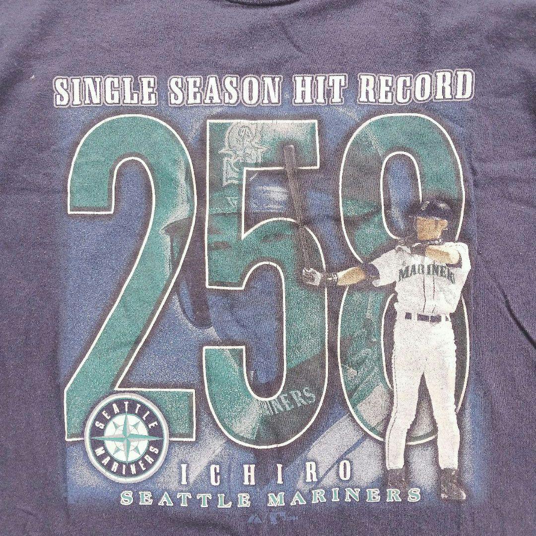 Majestic シアトル マリナーズ イチロー 258 ヴィンテージ ヒット