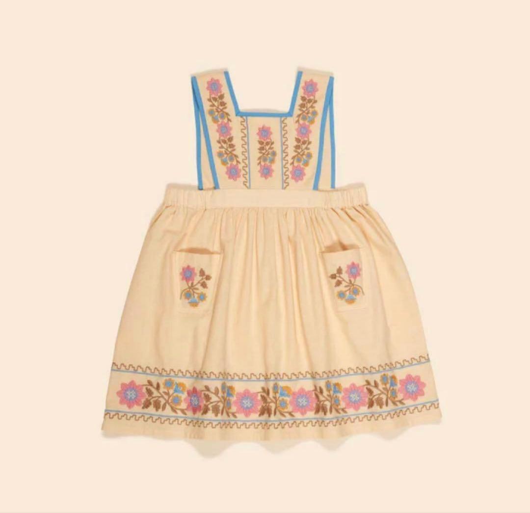 apolina Pinafore エプロンワンピース アポリナ3-5y - メルカリ