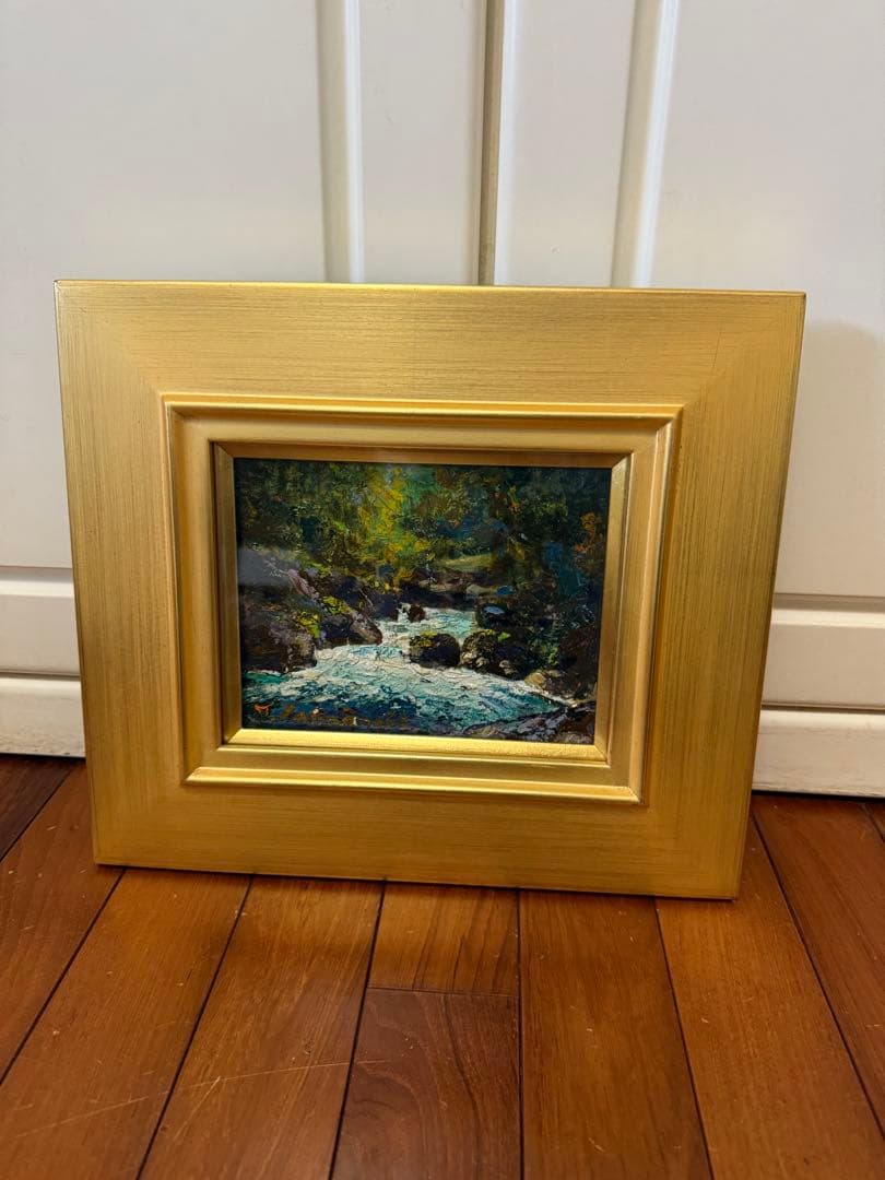 ⑦「タイトル不明」髙橋一善 油絵