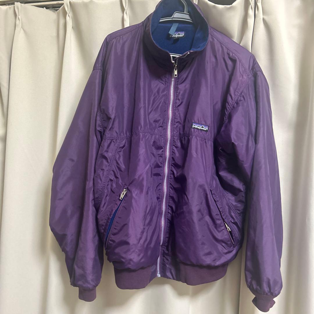 安くしました　パタゴニア パープル 紫 ナイロンジャケット　Mサイズ