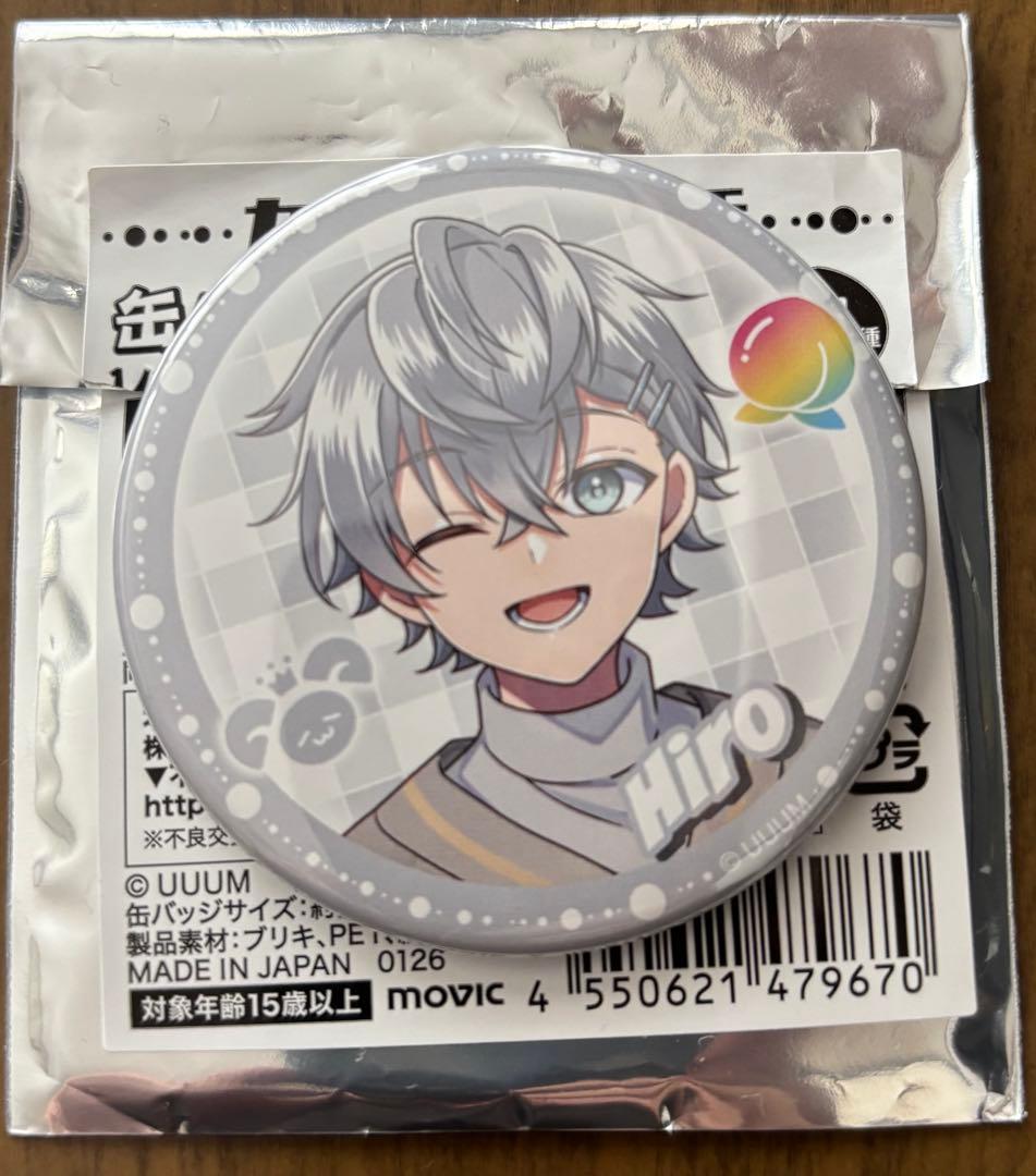 カラフルピーチ アニメイト ウィンターフェア2026 缶バッジ ヒロ